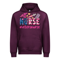 Mauve Wine veteran nurse Urban Hoodie - AdoDesignShop