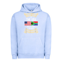 Pigment Grape Ice South Africa American Flag USA South African Roots Gifts Urban Hoodie - trangStudio