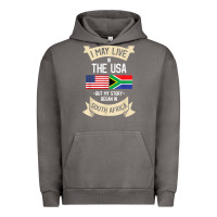 Pigment Tornado South Africa American Flag USA South African Roots Gifts Urban Hoodie - trangStudio