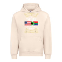 Sandshell South Africa American Flag USA South African Roots Gifts Urban Hoodie - trangStudio