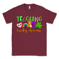 Burgundy teaching lucky charms Classic Tee - Artiststas