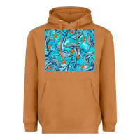 Meerkat humpback whale mousepad Heavyweight Hoodie - BarkalooDesign