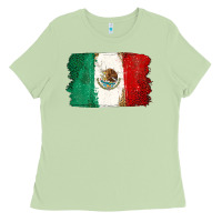 Matcha Mexican Flag Ladies Tee - texasbilliewilder