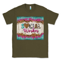 Army Green western social worker tumbler tbs (1) Classic Tee - TumblerDesignByShophia