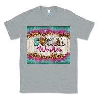 Heather Grey western social worker tumbler tbs (1) Classic Tee - TumblerDesignByShophia