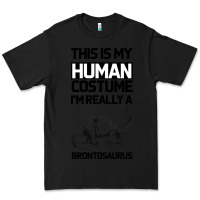 Black This Is My Human Costume Im Really A Brachiosaurus Premium Tee - Bettercallsaul