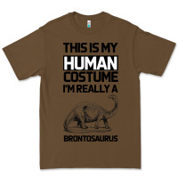 Cacao This Is My Human Costume Im Really A Brachiosaurus Premium Tee - Bettercallsaul
