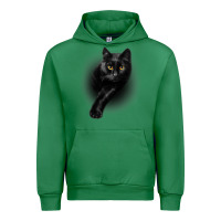 Emerald Black Cat Yellow EyesCats Tee Shirt Gifts Urban Hoodie - trangStudio