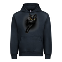 Navy Black Cat Yellow EyesCats Tee Shirt Gifts Urban Hoodie - trangStudio
