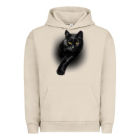 Pigment French Oak Black Cat Yellow EyesCats Tee Shirt Gifts Urban Hoodie - trangStudio