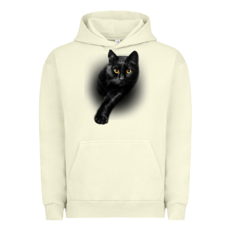 Black Cat Yellow Eyescats Tee Shirt Gifts Urban Hoodie by trangStudio | Teevron