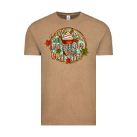 Vintage Coffee pumpkin spice and livin my best life Vintage Tee - CowGirlArtShop