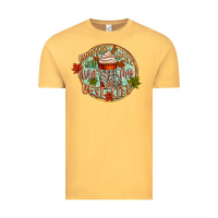 Vintage Mustard pumpkin spice and livin my best life Vintage Tee - CowGirlArtShop