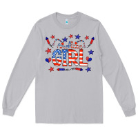 Moon Dust all american girl doodle letters Long Sleeve Tee - CowCowDesign
