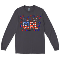 Smoke all american girl doodle letters Long Sleeve Tee - CowCowDesign