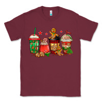 Burgundy christmas cookies coffee Classic Tee - Jasminsmagicworld