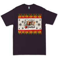 Plum very merry teacher Premium Tee - Jasminsmagicworld