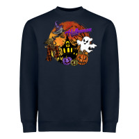 Navy halloween Heavyweight Sweatshirt - SublimationCraftShop