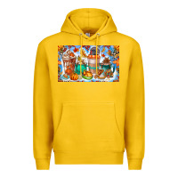Lemon Thanksgiving Coffee Drink Kids Cup Premium Hoodie - CowhideDigitalArt