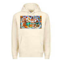 Sandshell Thanksgiving Coffee Drink Kids Cup Premium Hoodie - CowhideDigitalArt