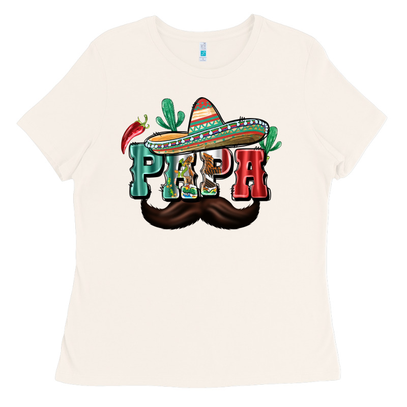 Mexican Papa Ladies Tee by texasbilliewilder | Teevron