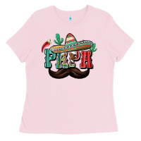 Bubblegum Pink Mexican Papa Ladies Tee - texasbilliewilder