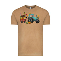 Vintage Camel thanksgiving tractor Vintage Tee - CowGirlArtShop