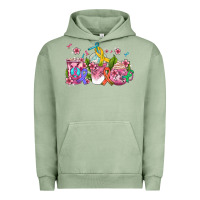 Pigment Oil Green western cancer  coffee cups with ribbons Urban Hoodie - AdoDesignShop