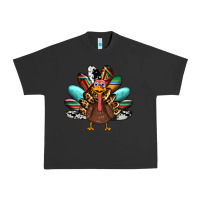 Pigment Black thanksgiving turkey Urban Heavy Tee - RanaPortraitStore