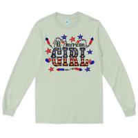 Matcha All American Girl Long Sleeve Tee - CowCowDesign
