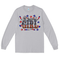 Moon Dust All American Girl Long Sleeve Tee - CowCowDesign