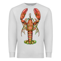 Dove Grey lobster Premium Sweatshirt - BarkalooDesign