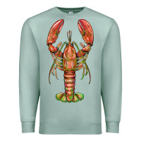 Seafoam lobster Premium Sweatshirt - BarkalooDesign