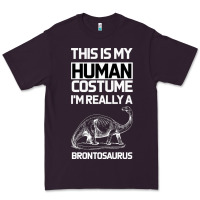 Plum This Is My Human Costume Im Really A Brachiosaurus Premium Tee - Bettercallsaul