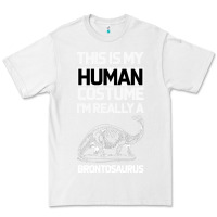 White This Is My Human Costume Im Really A Brachiosaurus Premium Tee - Bettercallsaul