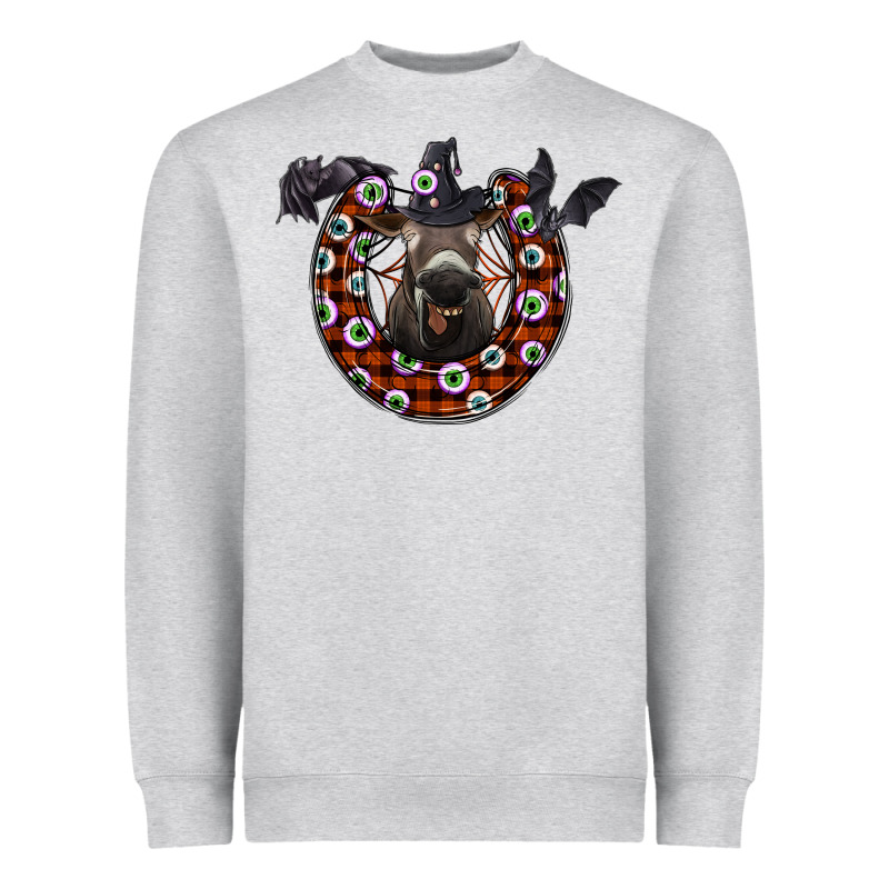 Halloween Donkey Heavyweight Sweatshirt by SublimationCraftShop | Teevron