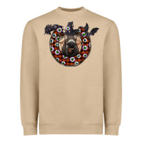 Mushroom halloween donkey Heavyweight Sweatshirt - SublimationCraftShop