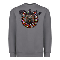 Storm halloween donkey Heavyweight Sweatshirt - SublimationCraftShop