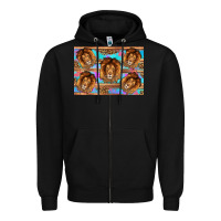 Black lion Zipper Hoodie - Artiststas
