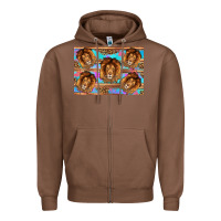 Chestnut lion Zipper Hoodie - Artiststas