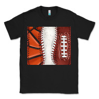 Black baseball and basketball and football tumbler tbs Classic Tee - TumblerDesignByShophia