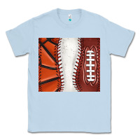 Dusty Blue baseball and basketball and football tumbler tbs Classic Tee - TumblerDesignByShophia