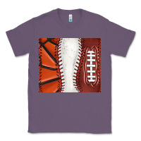 Lavender baseball and basketball and football tumbler tbs Classic Tee - TumblerDesignByShophia