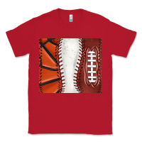 Baseball And Basketball And Football Tumbler Tbs Classic Tee | Teevron