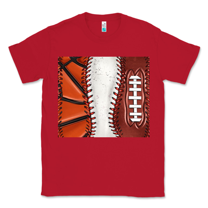 Baseball And Basketball And Football Tumbler Tbs Classic Tee by TumblerDesignByShophia | Teevron