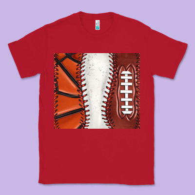 Baseball And Basketball And Football Tumbler Tbs Classic Tee Designed By Tumblerdesignbyshophia