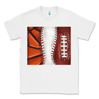 White baseball and basketball and football tumbler tbs Classic Tee - TumblerDesignByShophia