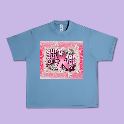 Survivor Cancer Awareness Urban Heavy Tee Designed By Cowgirlartshop