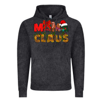 Vintage Black Mama claus mother's day Vintage Hoodie - HowdyJamesFarm