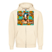 Sandshell Cow fall pumpkin Zipper Hoodie - Artiststas